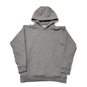 Lululemon all yours hoodie pullover heathered core grey size 8 women’s